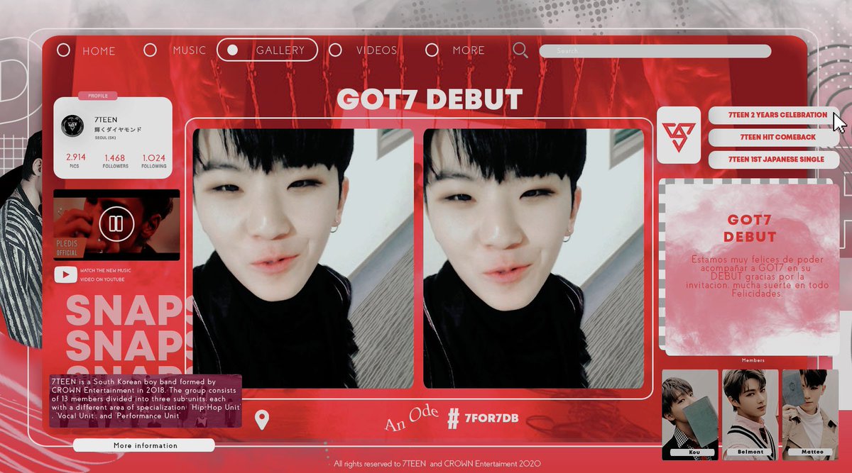 7TEENSN's tweet photo. ❐ • 𝗦𝗮𝘆 𝘁𝗵𝗲 𝗻𝗮𝗺𝗲 𝟟𝕋𝔼𝔼ℕ . . . › 𝘀𝗵𝗶𝗻𝗶𝗻𝗴 𝗱𝗶𝗮_恐惧𝗺𝗼𝗻𝗱𝘀 (💎)⤻ #7FOR7DB
Teo es el primero en llegar al debut de los guapos @7FOR7OFICIAL, gracias por la invitación, felicidades chicos! https://t.co/HRcZqZPnTe