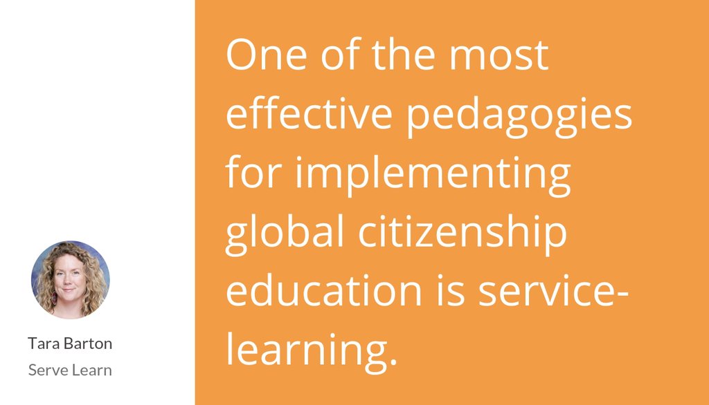 servelearnco's tweet photo. Service-learning is a pedagogy that has proven to be effective in engaging students in their course work as it creates opportunities for critical thinking, problem-solving, and develops communication and leadership skills in students.

Read more 👉 https://t.co/5hLhGF0JvN https://t.co/Dy54PxY2cs