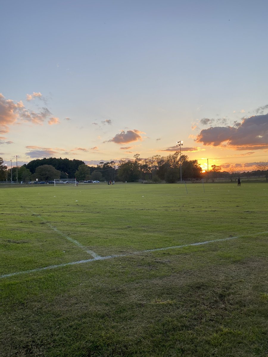 CBoothSoccer's tweet photo. Fortune enough to still be able to coach unlike at home with the bs stopping footy and gyms #Coaching #LetThemPlay https://t.co/JVL0U60bEk
