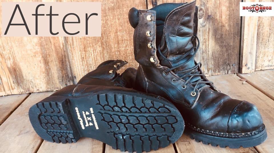 bootnshoe's tweet photo. Don’t throw those boots out yet! Our professional cobblers can make them look new again. Send them to Slim! 

#ShoeRepair #QuincyIL #AskTheBootGuy https://t.co/bNGZUNlAJa