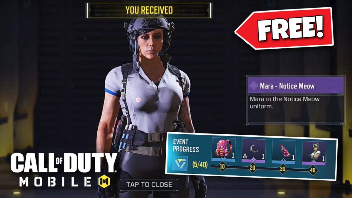 CodmJoe's tweet photo. *NEW* CALL OF DUTY MOBILE - how to get FREE EPIC MARA "Notice Meow" in COD Mobile! CODM Korean
Link ➡️ https://t.co/Z6JqMJexJV
#CoDMobile #CODMobile_Partner #codmobileleaks #redeemcode #codmkorean #CODMobileしてる人と繋がりたい https://t.co/A9bFRz0ZoB