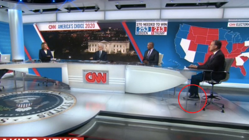 LLyck's tweet photo. Mens du venter på nye stemmetal, kan du lige nyde Rick Santorums skovalg i CNN-studiet #usavalg #conversative https://t.co/IJ4eBv79LD