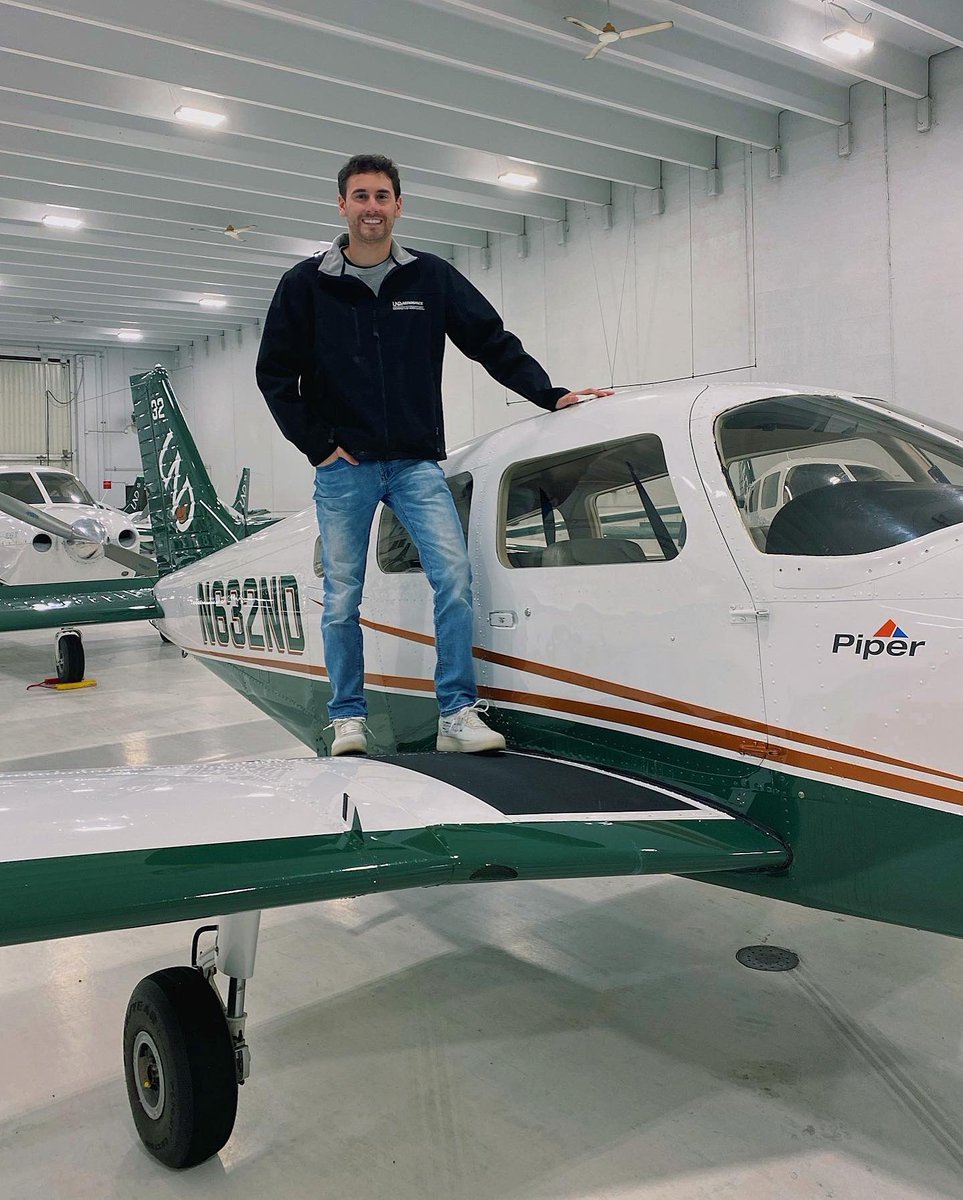 TrostMike's tweet photo. It is with great excitement that I am able to announce that I am now a brand ambassador for Piper Aircraft in joint with UND Aerospace. I am very excited to show you what the life is like being an aviation student at UND and utilizing the aircraft that Piper has. @piperaircraft https://t.co/B7maaEKtIE