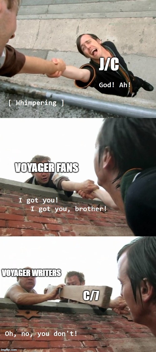 I swear to god stop following me for this I am a STAR TREK shitposting account. Thank you.