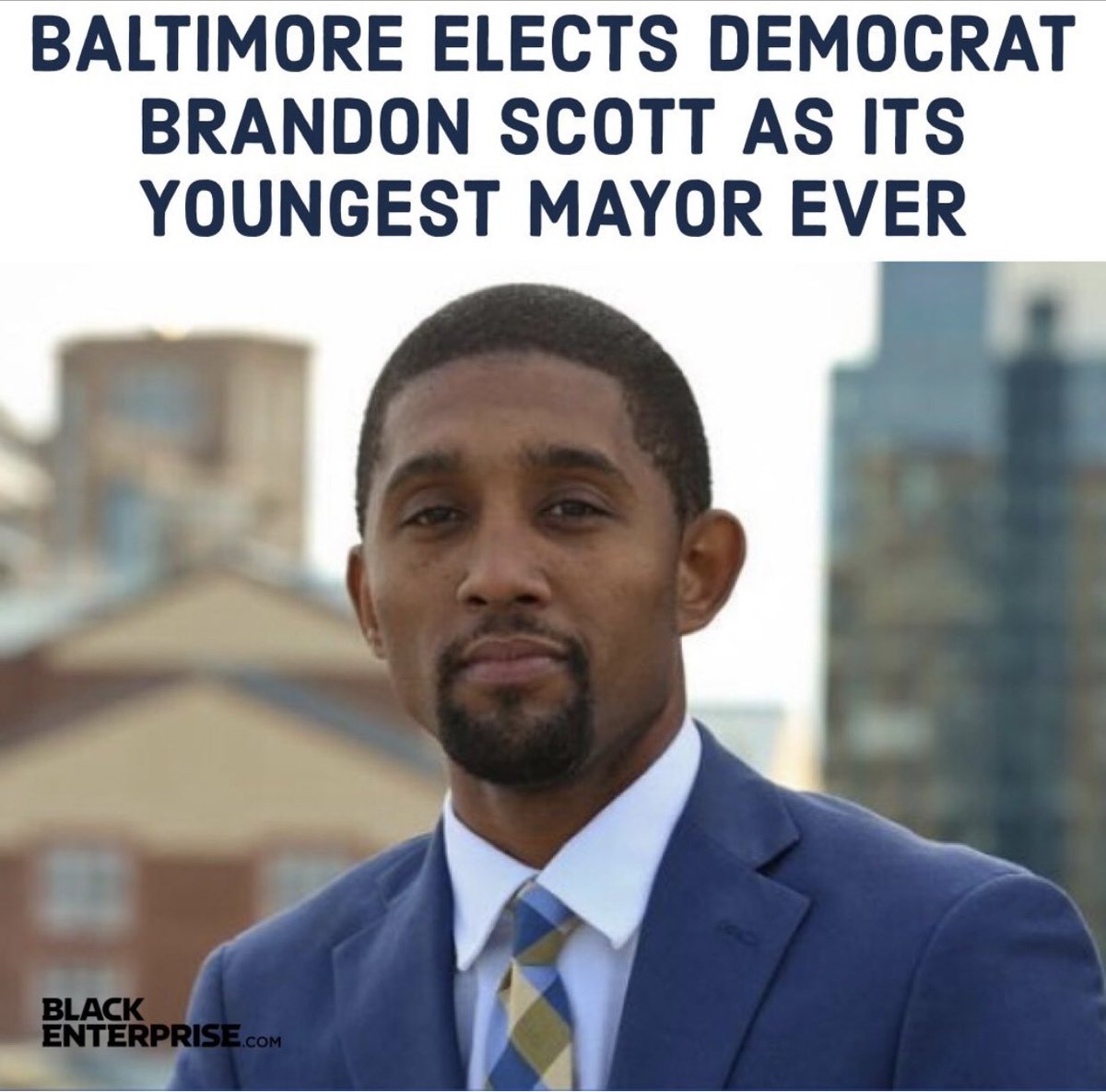 ShadowLeague's tweet photo. Congratulations #BrandonScott #baltimoremayor https://t.co/tl8q9THL2y