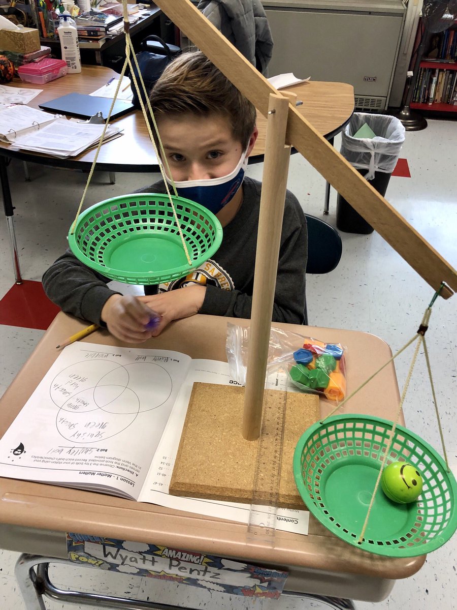 MrJacksonsWorld's tweet photo. We started our new science unit “Toys Matter” today! We explored properties of matter and why different balls are made of certain materials to best serve their function. #Toysmatter #science #matter https://t.co/q8EQgofVoa