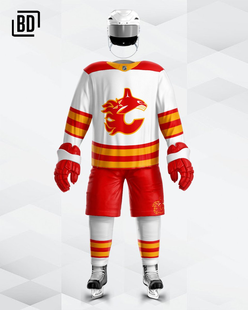 BarDown's tweet photo. First look at the 2021 Flames 👀😂😂 https://t.co/bqZw3gGlVd