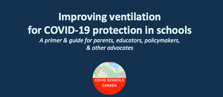 Now is the time to improve ventilation in Canada's schools! We at  #Masks4Canada  @covidschoolsCA have compiled a primer, best practices + success stories to help YOU drive advocacy. Feedback welcome! .Author:  @spaiglass h/t  @DavidElfstrom  @caruzycki (mistakes mine)THREAD: /1