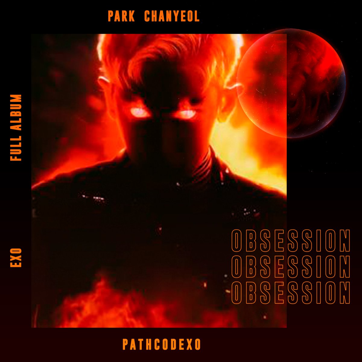 pathcodexo_x's tweet photo. Nos consumiremos hasta volvernos cenizas. Sólo espera a que la luna se tiña de rojo...todos arderemos. 

#Chanyeol #EXO #chanyeoledit #weareoneexo #OBSESSION https://t.co/PfdogUr1Kp