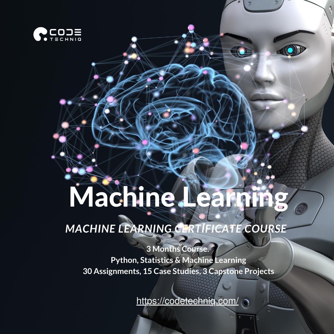 codetechniq's tweet image. Learn skills that matter with our future facing courses #learndatascience #learnmachinelearning #learnpython #learnios