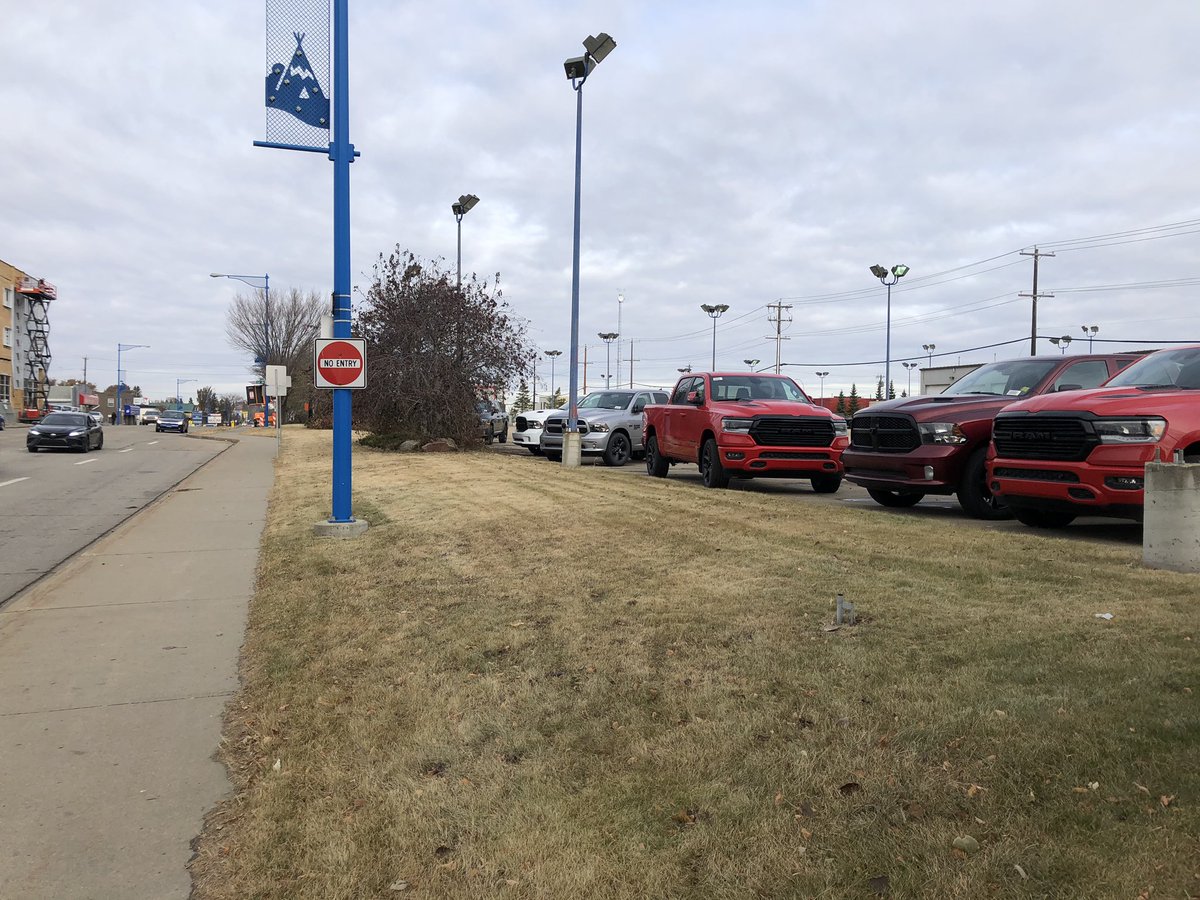 There’s no question it’s a pioneering project. It’s being built right up to the property line across busy 104 Street from a car dealership.