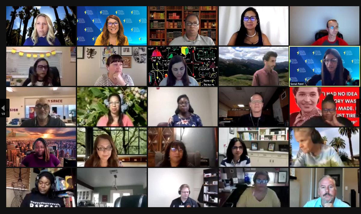 SBCSS_EdTech's tweet photo. We are so very pleased to welcome special guest @TaraLinney for our Computer Science Equity Task Force meeting today! She is sharing her expertise and experience in working with Ss and Ts in CS from around the world. #CSETF @TrPatel20 @BaynesHeidi @LucyKirchh @edtechsteveh @SBCSS https://t.co/pbUOOF5rqe