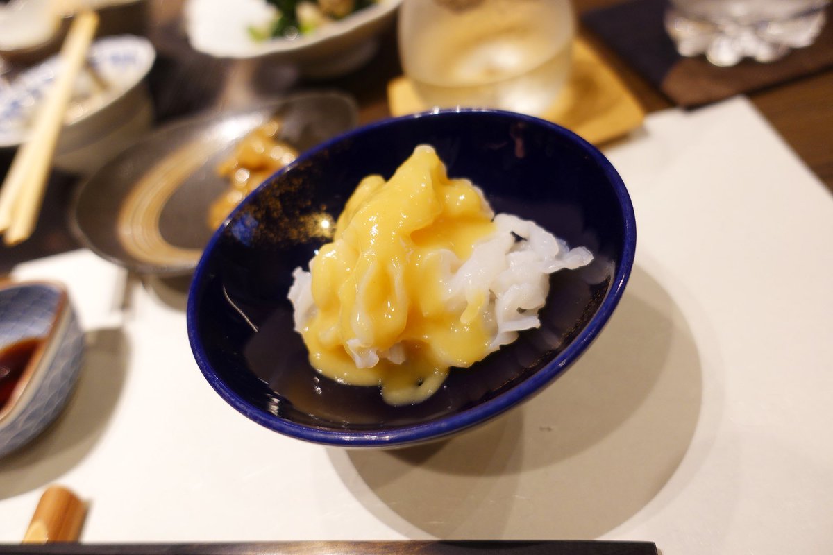 活タコ酢味噌