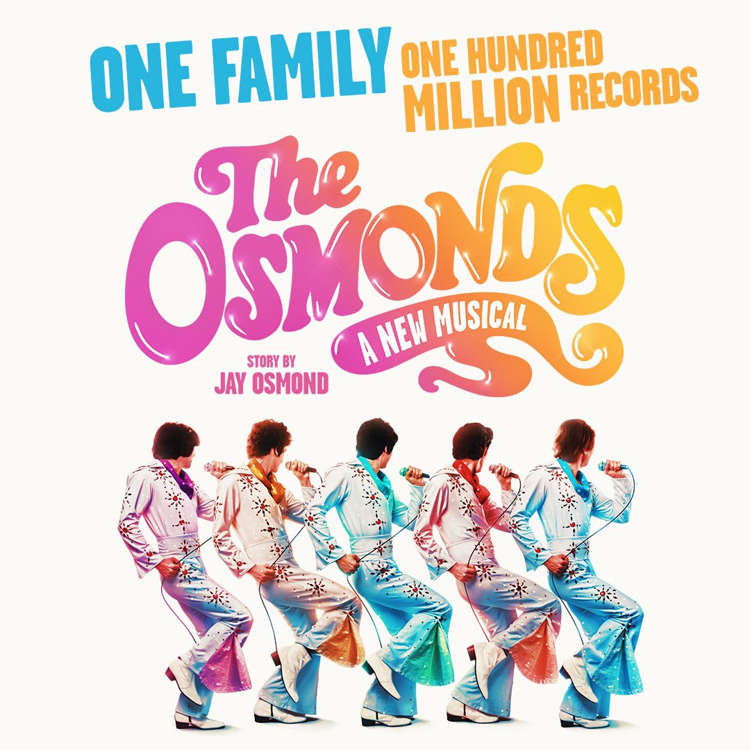 I’ve been working on this for a long time. I am thrilled to finally share my new musical with you! I spent my whole life performing, so the theatre felt like the best place to tell my story. @OsmondsMusical starts a UK tour in Aug '21! theosmondsmusical.co.uk