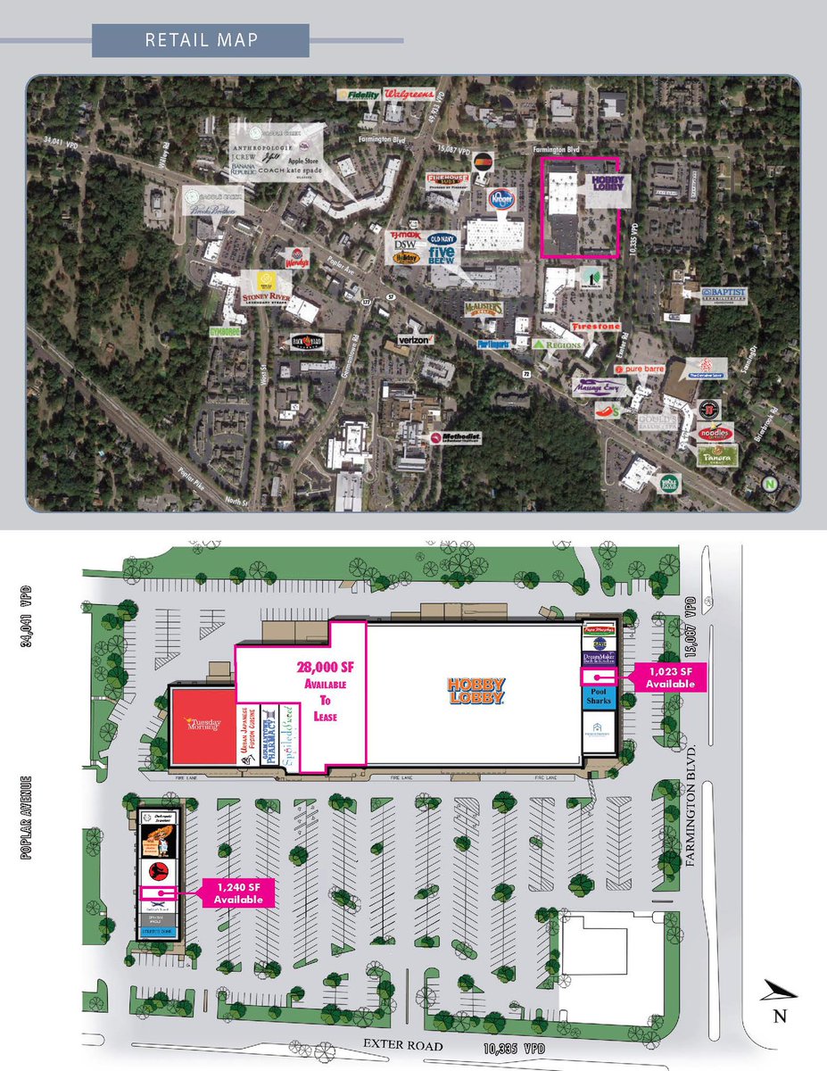Rare 28,000 SF vacancy in the heart of Germantown! This Hobby Lobby anchored center is located caddy-corner to the only Trader Joe’s snd Container Store in the Memphis MSA! Contact me at ashley.walker@cbre.com or 901-233-3786
 #cre  #commercialrealestate  #retail #bigbox  #901