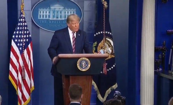 lopezdoriga's tweet photo. #AHORA Nuevo mensaje del presidente Donald Trump sobre elecciones en Estados Unidos.

EN VIVO: https://t.co/DEKA1C1hbs https://t.co/Yi59G6YHzH