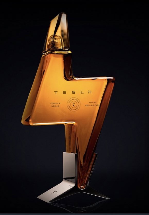 Kristennetten's tweet photo. Tesla Tequila — @elonmusk 

How it started        How it’s going https://t.co/f39auHTc3n