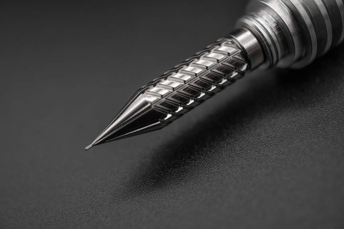 DRILLOG | The drill tipped dip pen tweet media