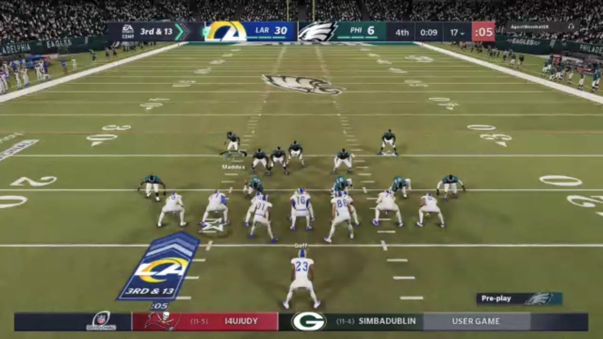SPML_CoachHerm's tweet photo. #SPML17 Divisional Round
A W over @SPML21_Eagles will see @SPML_RAMS head to the NFC Championship match @SPML_CFM https://t.co/EKS8hf5B63