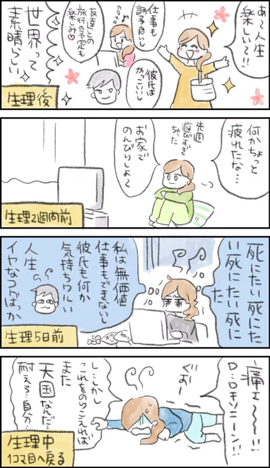 今まであらゆるサプリ飲んで効かなかったけど命の母ホワイト飲んだら生理前憂鬱度100だったのが憂鬱度50くらいになった(プラセボかもしれないけど)(個人差がある)(ステマではない個人の感想) 