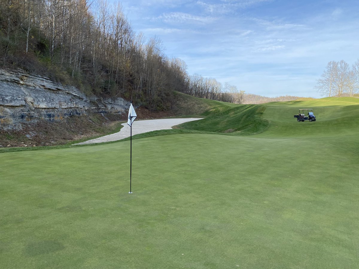 And then a perfect November afternoon touring Pete Dye Golf Club with Tony Kowalski.
