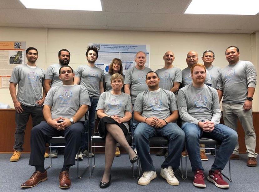 averybiomedical's tweet photo. CCHS day ‘20 is only a little over a week away so here is our traditional Avery picture from last year showing our love and support for our friends at the CCHS Foundation. #ThrowbackThursday #averybiomedical #diaphragmpacemaker #cchs #ventdependent #cchsawareness https://t.co/dRLv3a42VM