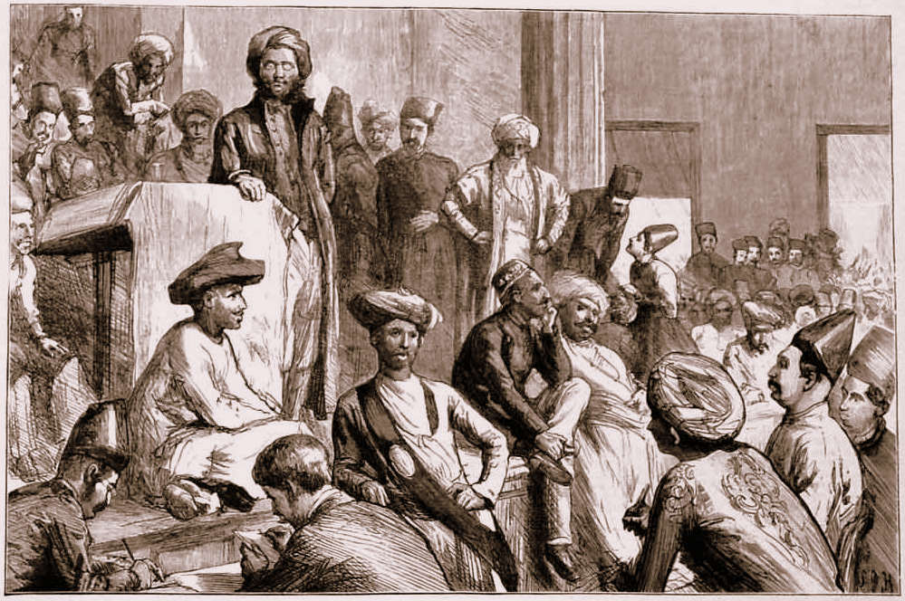 An illustrative example was the #1883  #IlbertBill, which simply would have allowed all judges - even Indians - to try any case - even those of Europeans! Indian society was greatly in favor of this bill, as you can see in this print from the Graphic (Credit:  @Wikipedia) /4