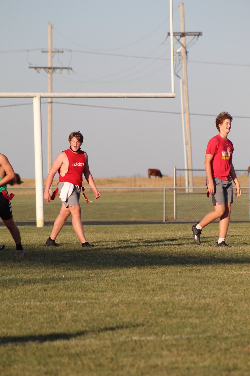 ACHSStuCoKS's tweet photo. Flag football games tonight, they will continue on Monday! https://t.co/18Uyv7jSZ5