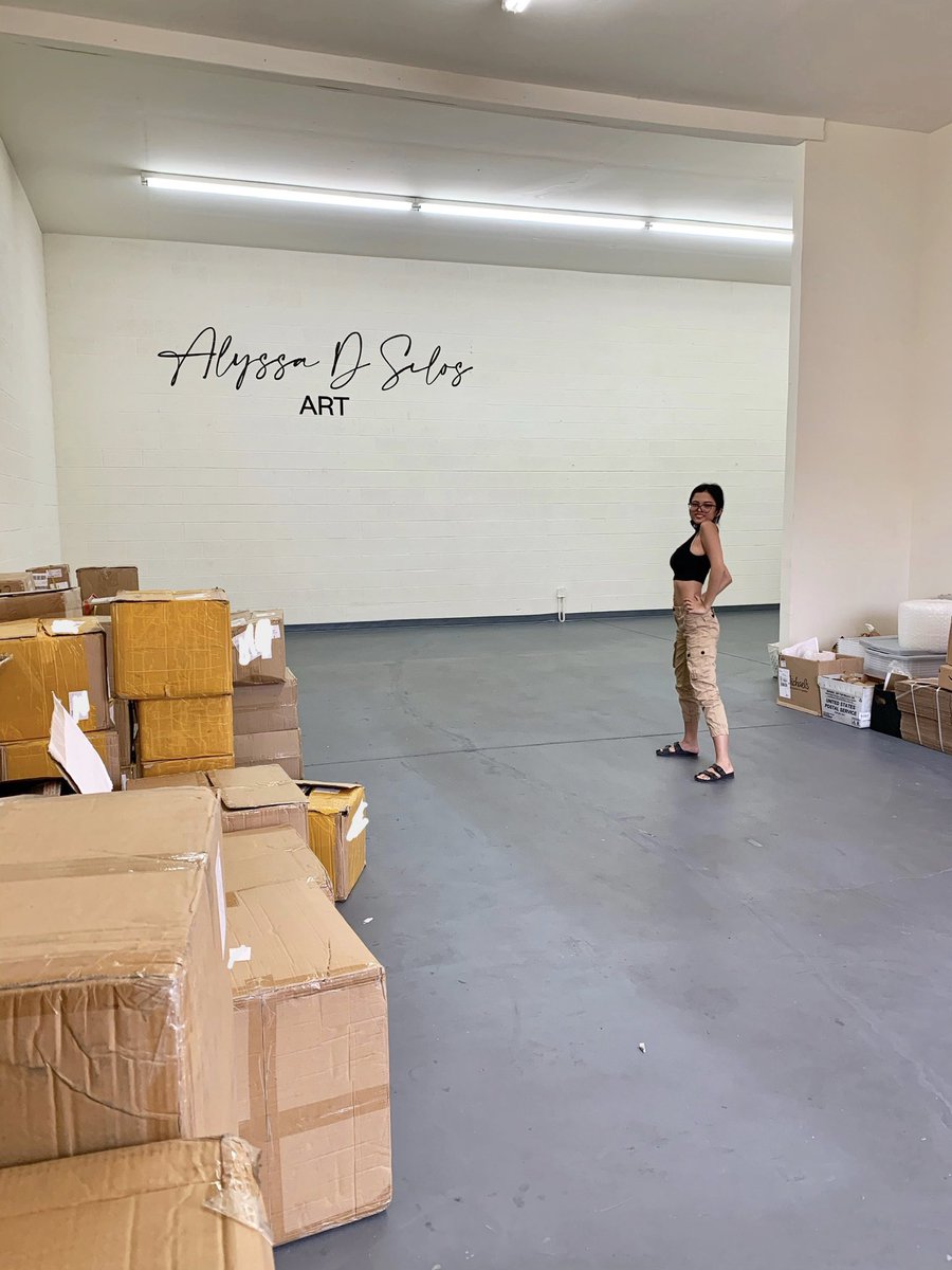 from my moms living room to my own warehouse :,)