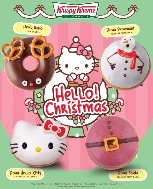 trianguloanimas's tweet photo. @Eltriangulo La temporada Hello! Christmas llegó a #KrispyKreme. No dejes de disfrutar una navidad llena de magia y de sabor con estas nuevas donas de temporada. ¡Te encantarán!
#Antojo #Postre #ElTriángulo https://t.co/IXnVJkPPUj