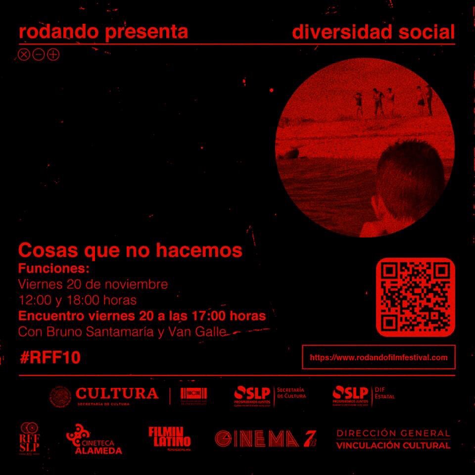 RodandoFilmFest's tweet photo. Presentamos la muestra Rodando Presenta.
Próximamente en nuestro sitio web: https://t.co/MkezgqF0vz #RFF10 🟥 https://t.co/uVcz619xPp