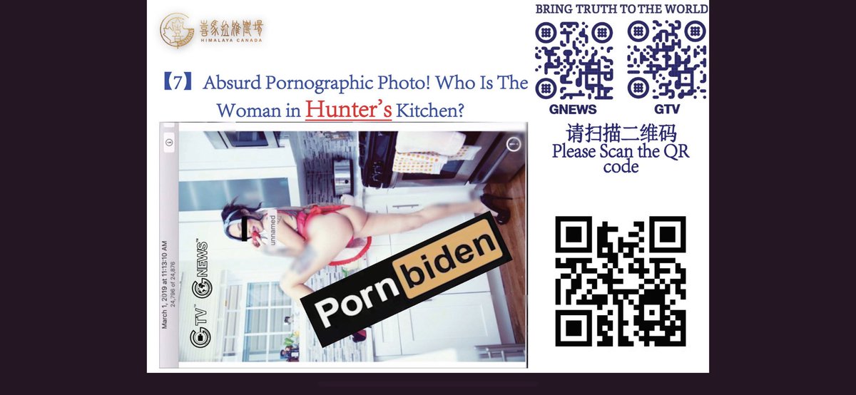 SHOWMEAMERICA's tweet photo. @RealJamesWoods @Teriface73 #LabTopFromHell is the connection of #ForeignInterference! The CCP controls Joe Biden through his son Hunter. https://t.co/SwPbkqtQkW