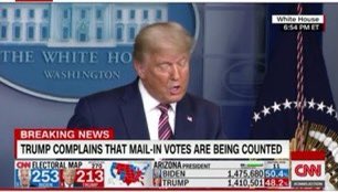 sunnwillrise's tweet photo. CNN headlines are the funniest thing i have ever seen  #TrumpMeltdown https://t.co/0QieOcfPas