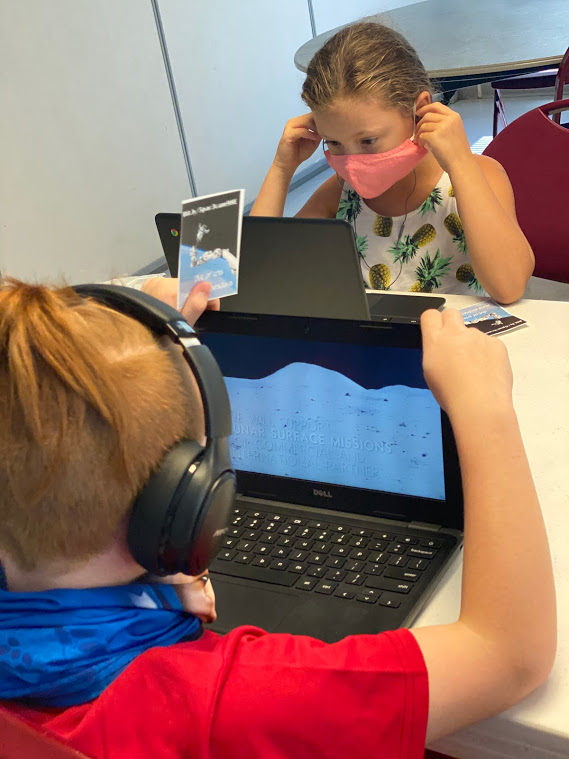 gavrt's tweet photo. In partnership with the Town of Apple Valley's Day Camp, GAVRT has had the absolute pleasure of introducing a 10 week course titled "Out of This World Wednesdays". Check out some of the fun below! https://t.co/b4FEwtJOmV