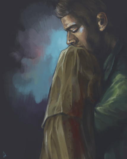 SaveCastiel's tweet photo. By Cobalt Black: #CastielForever #Supernatural https://t.co/My1eKbmPPH