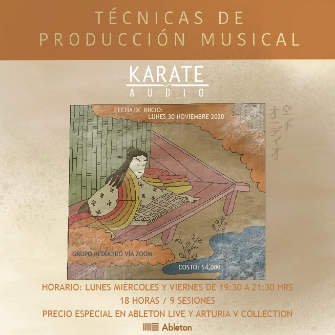 indierocks's tweet photo. ¡Aprende las mejores Técnicas de Producción Musical en el curso de @KarateAudio! 

Detalles: https://t.co/c1YPvZQMjW 🙏🎶 https://t.co/Wht3ZSt3X3