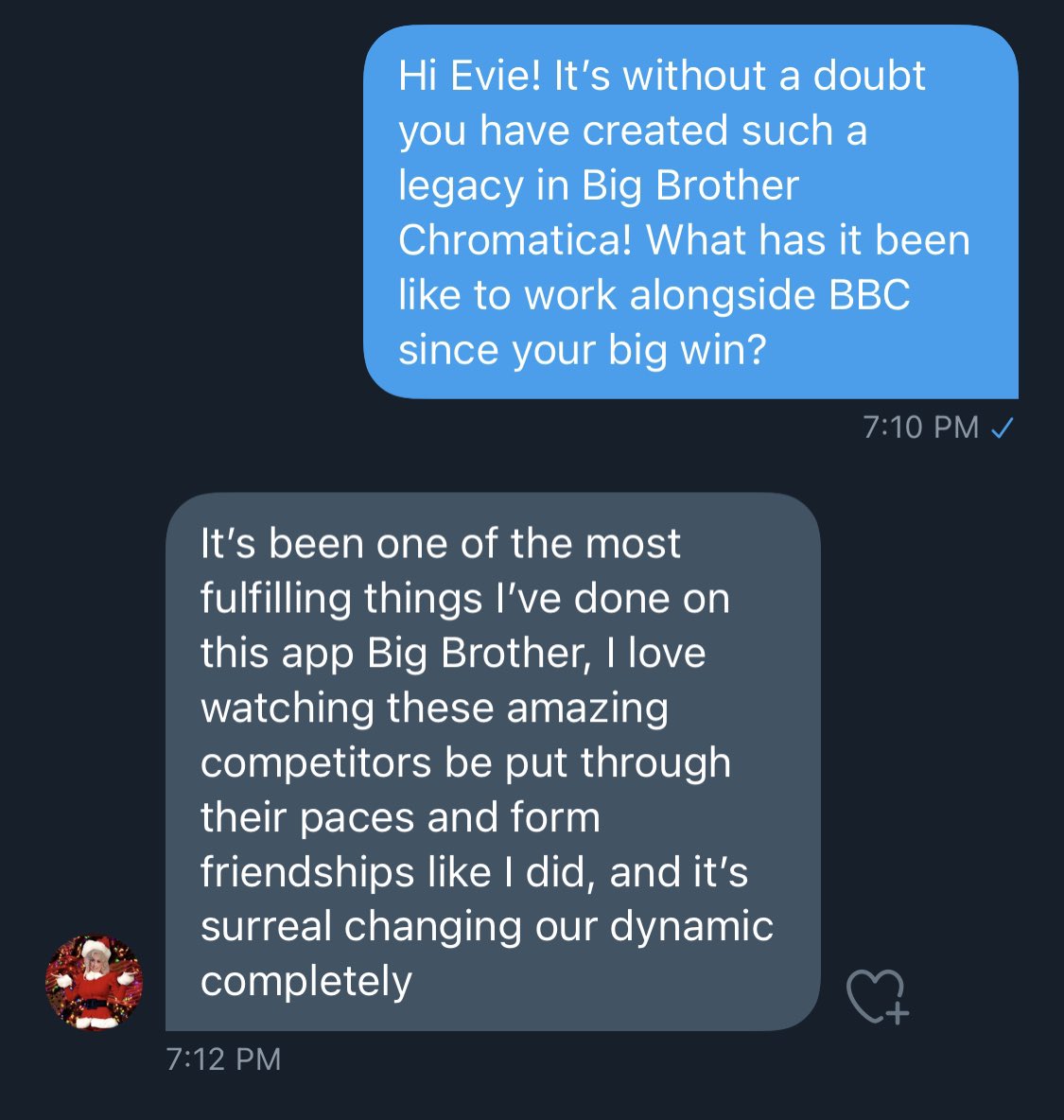 BBChromatica's tweet photo. Big Brother caught up with executive producer and resident judge @hoeofchromatica! She spoke on #BBC7, @Olijonesss joining the panel and just what Wonderland could mean! Check it out! #BBC7 https://t.co/nLJdPSBL6Q