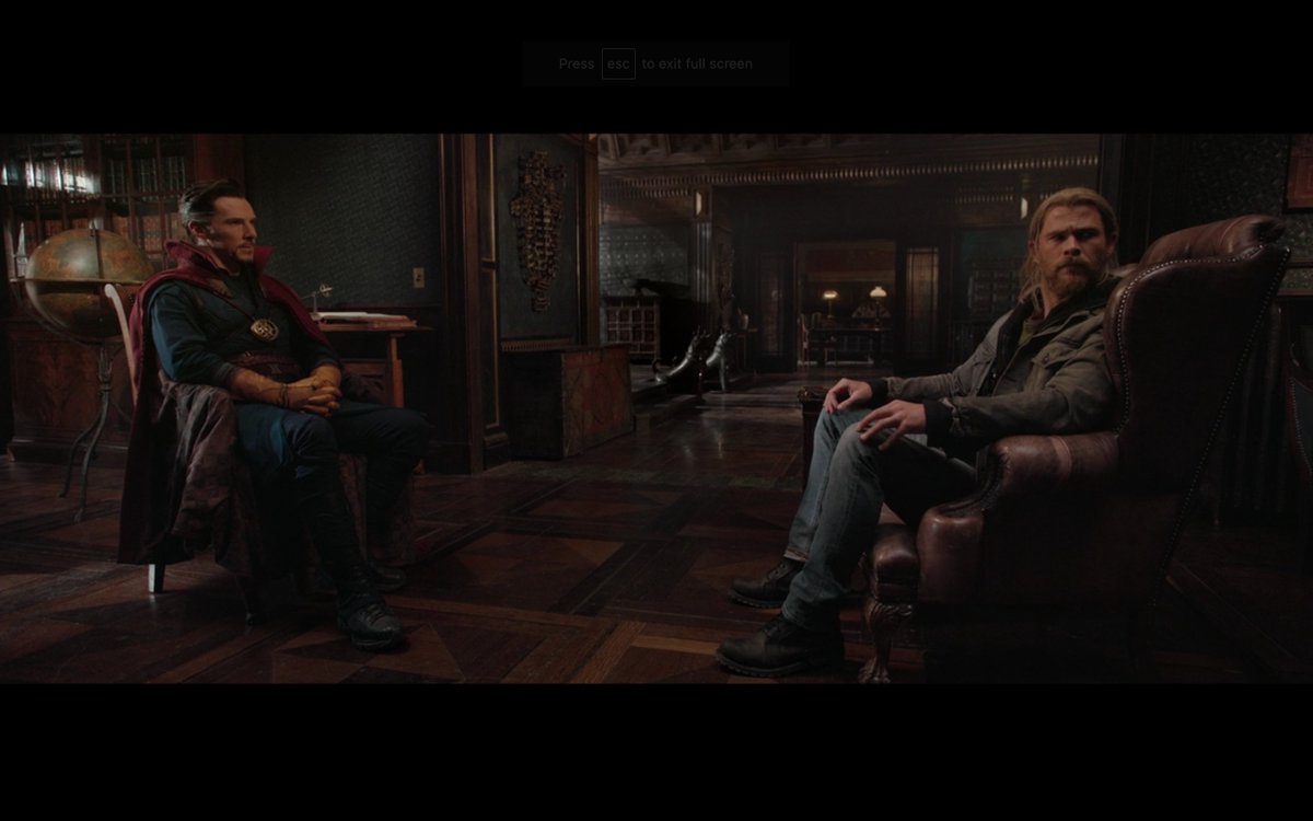 I HAD FORGOTTEN ABOUT THE SEXUAL TENSION BETWEEN THOR AND DOCTOR STRANGE