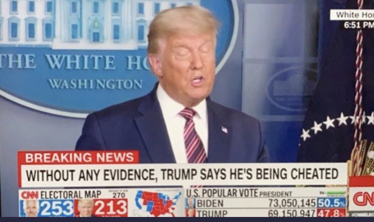 barneywebb_'s tweet photo. CNN absolutely nailed the headlines 😂😂 #TrumpMeltdown https://t.co/Hm7WdN2yuS