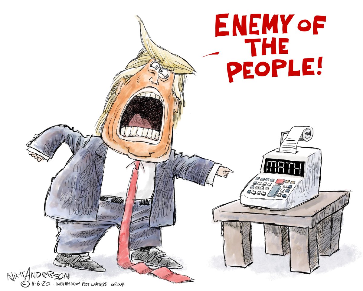 Nick_Anderson_'s tweet photo. Enemy of the people!
https://t.co/GS4Kze4IaT
#ElectionResults2020 #Elections2020 #math https://t.co/D8WL0NGTjU