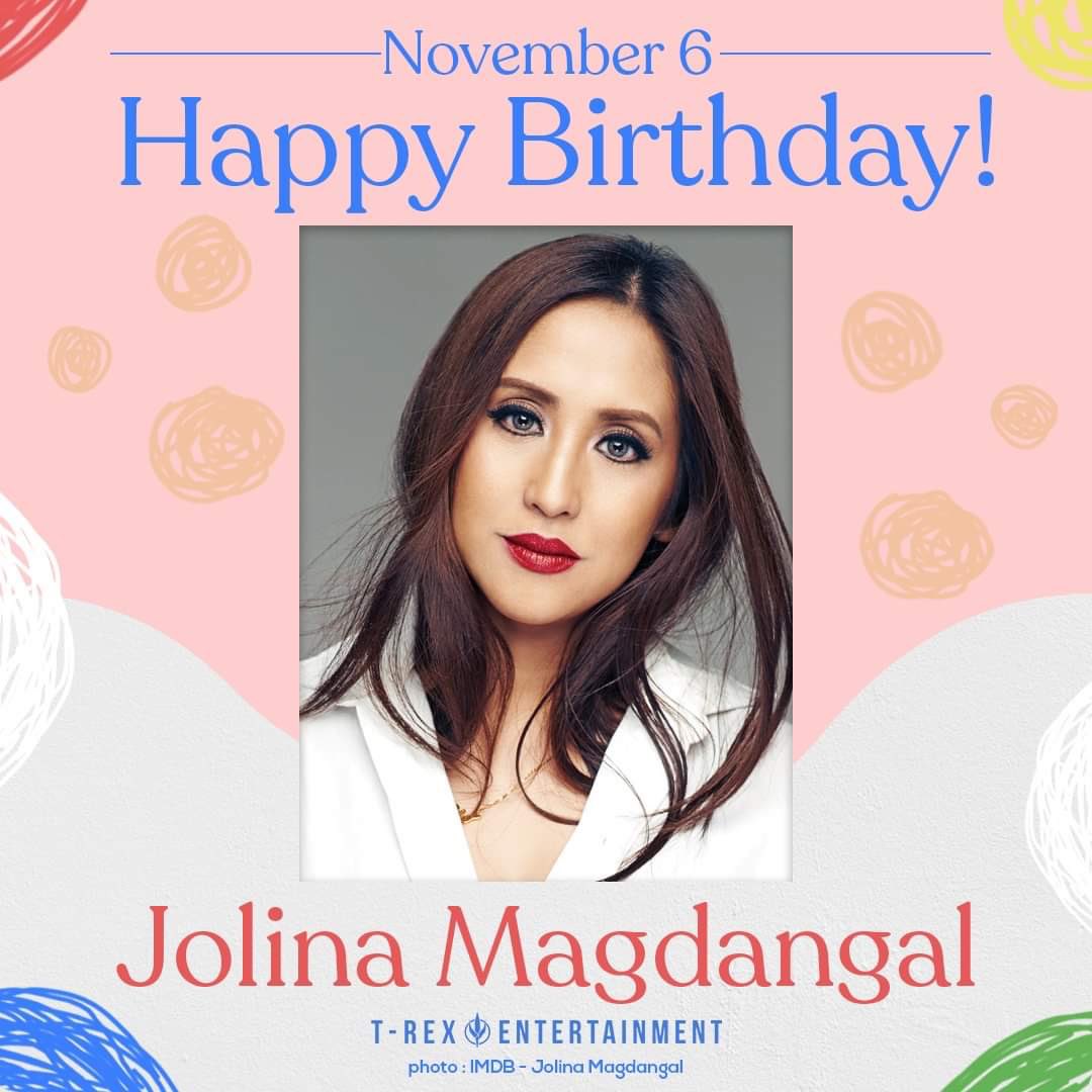 Happy birthday, Jolina Magdangal!

More blessings to come!  