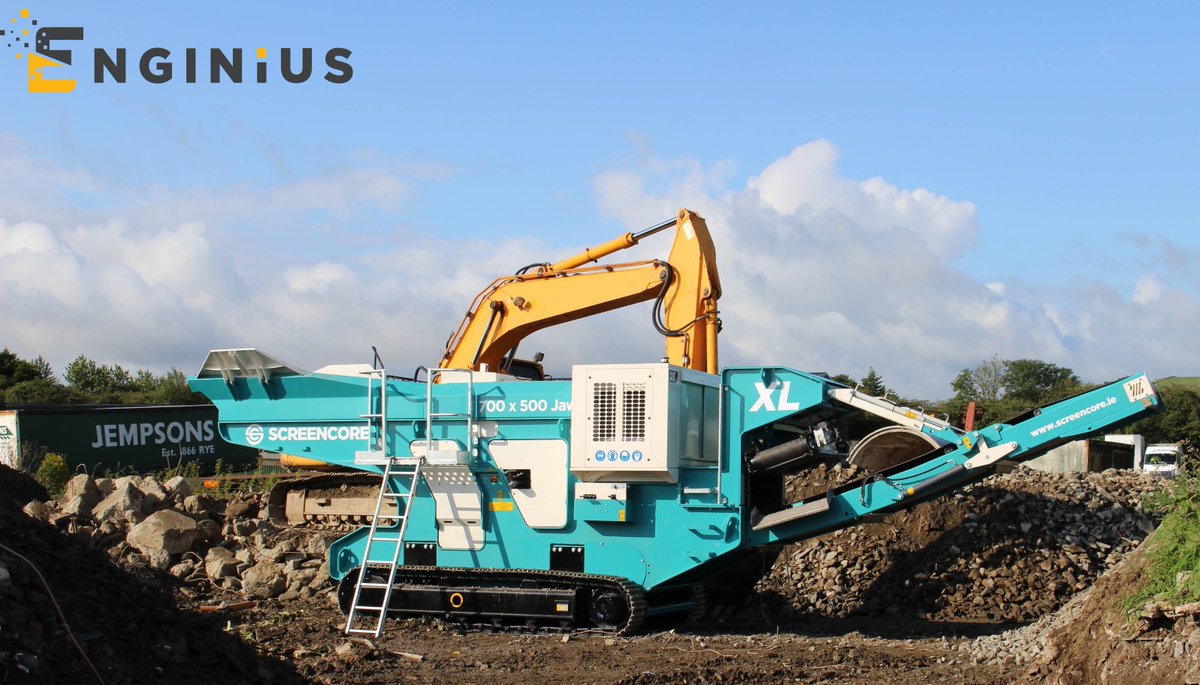 MachineryMP's tweet photo. Screencore Crusher XL
The XL is ideally suited to the modern demands of a contractor, rental fleet or inner-city demolition/recycling site weighing in at just 40,000lbs
More info available at : https://t.co/f5O9l9KWpr
#EasierWithEnginius #Enginius #Screencore #XL #Crusher https://t.co/E7EbhssuTC