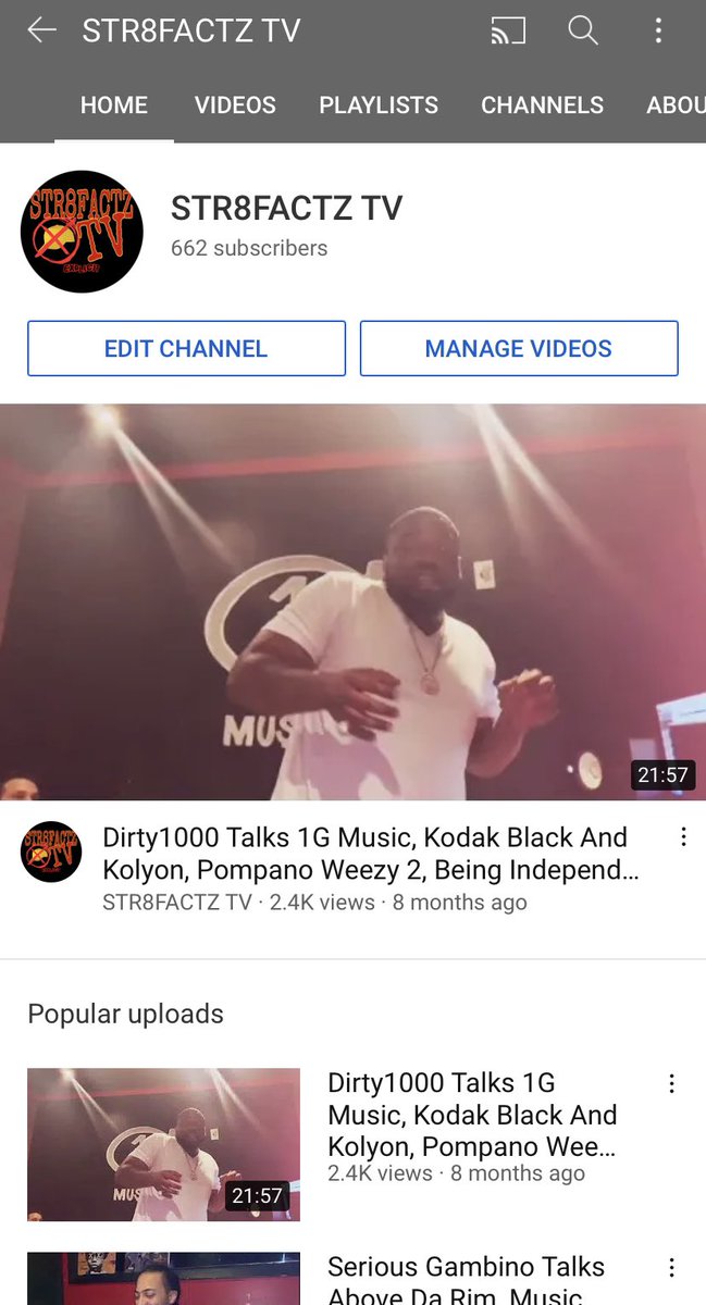 Str8FactzTV_'s tweet photo. Subscribe to my YouTube channel “STR8FACTZ TV” Link in my bio 💯 
#str8factztv #str8factz #youtube #YouTubeWageTheft #YouTubers #YouTubeDOWN #youtubechannel #YouTubeBlack #YouTubeMusic https://t.co/3gKrPlmzrj