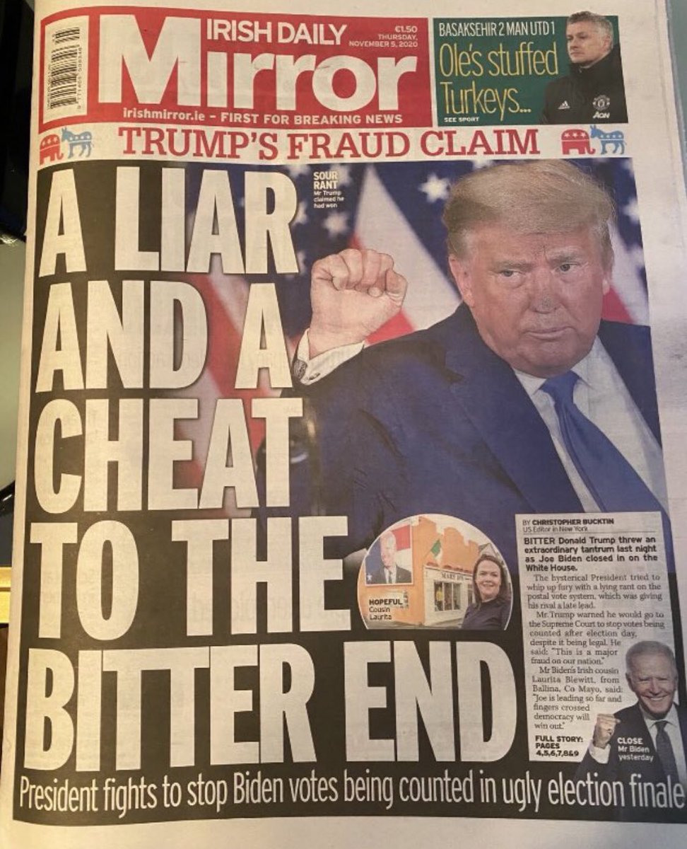 We have dealt with him attacking and threatening Blue states and democratic leaders for 4 long years. 
Now he is trying to do the same to democratic voters. 
Not having it. #ByeDon 
#thepresidentisacrybaby