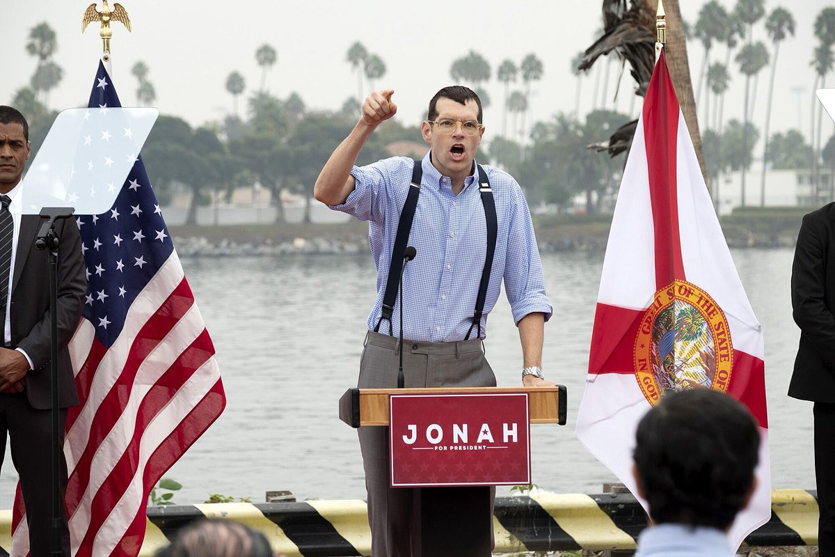 JonHarvey1977's tweet photo. Knew I’d seen that press conference somewhere before... #JonahRyan #Veep #TrumpMeltdown https://t.co/WmdjxNjhGC