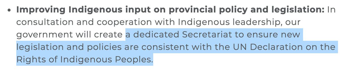 Does it present an opportunity to do more/something to help mitigate or adapt to climate change? The BC NDP have committed to Indigenous peoples to create something along these lines wrt ensuring policy & legislation is consistent with UNDRIP. 7/
