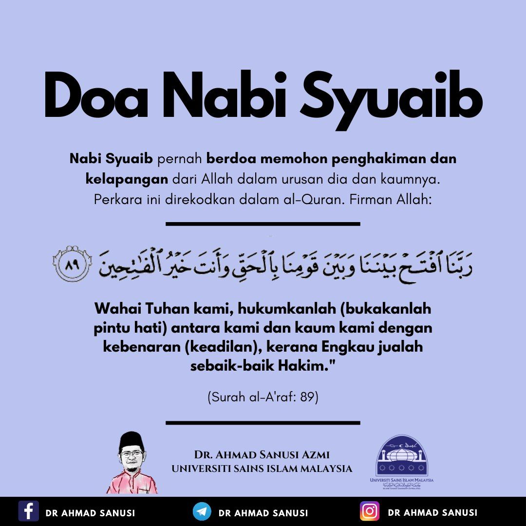 Doa-Doa para Nabi yang Diabadikan dalam Al-Qur'an