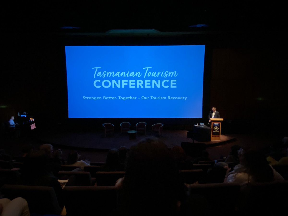 travelvc's tweet photo. At my first in-person travel conference for 2020 😮

Looking forward to today!

#TTC20 #Tasmania #tourism

Personal story... In March, our @travelmassive global conference was cancelled as we had Covid19 contact in our office, and I got quarantined in Berlin for two weeks. https://t.co/Td5fJzHks4