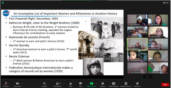 We LOVED having Erin Waggoner, an engineer for <a href="/NASA/">NASA</a>, speak about her passion, profession, and women in aeronautics and space engineering at our <a href="/LMA_GEMS/">LMA GEMS Club</a> meeting! <a href="/LMA_SMUSD/">La Mirada Academy</a> #LMAGEMS