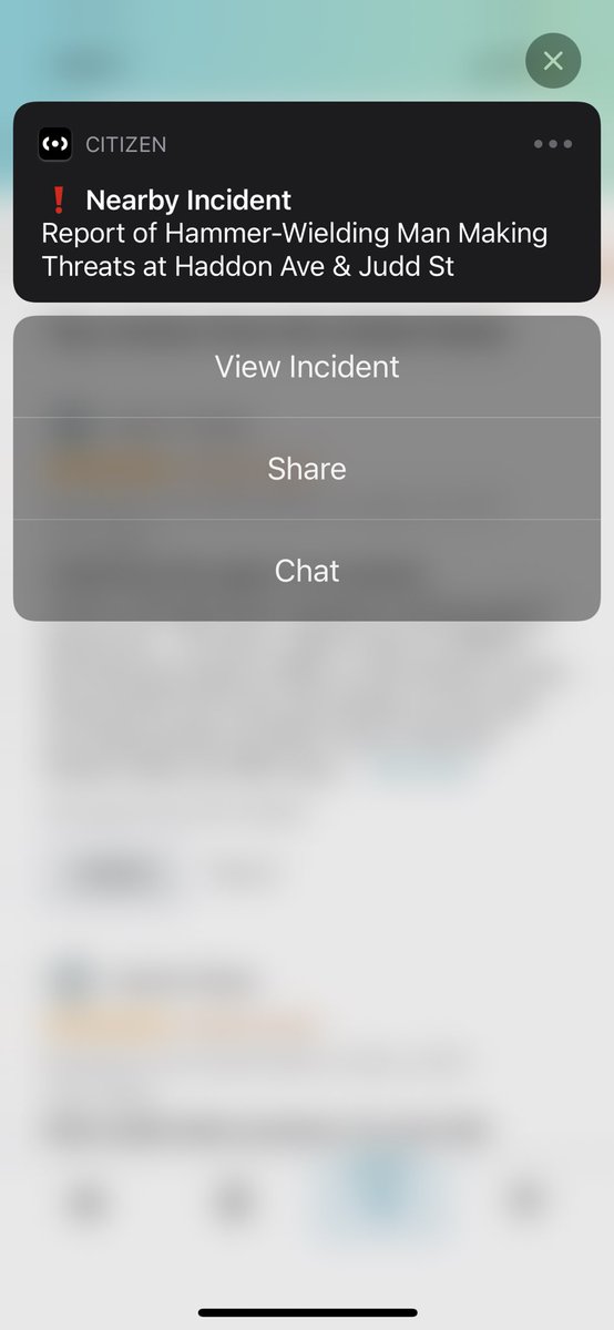 Savvy_Logic's tweet photo. Lol the valley has had the most wild @CitizenApp notifications! https://t.co/rl5dFCUxPx
